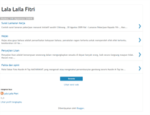 Tablet Screenshot of lala-lailafitri.blogspot.com