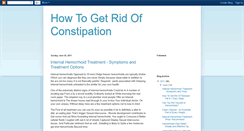 Desktop Screenshot of howtogetridofconstipation.blogspot.com