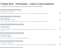 Tablet Screenshot of cimplesocio-cultura.blogspot.com