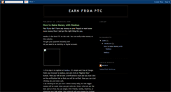 Desktop Screenshot of neobux-earnfromptc.blogspot.com