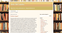 Desktop Screenshot of cantolirico.blogspot.com