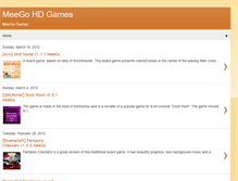 Tablet Screenshot of meegohdgames.blogspot.com