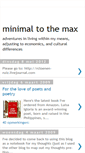 Mobile Screenshot of minimalmax.blogspot.com