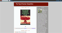 Desktop Screenshot of nuke-geopolitics.blogspot.com