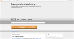 Desktop Screenshot of blueelephantredstate.blogspot.com