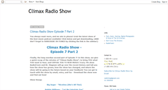 Desktop Screenshot of climaxradioshow.blogspot.com