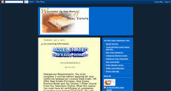 Desktop Screenshot of accreditedrealestateschools.blogspot.com