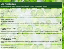 Tablet Screenshot of lasmicroalgas.blogspot.com