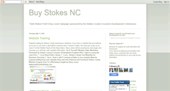 Desktop Screenshot of buystokesnc.blogspot.com