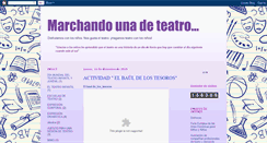 Desktop Screenshot of marchandounadeteatro.blogspot.com