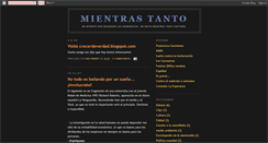 Desktop Screenshot of mientrastantotalcosa.blogspot.com