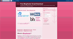 Desktop Screenshot of bloghosterscript.blogspot.com