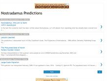 Tablet Screenshot of currentpredictions.blogspot.com