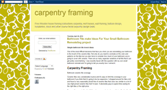 Desktop Screenshot of carpentryframing.blogspot.com