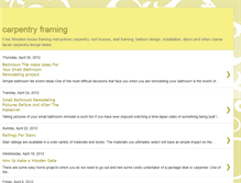Tablet Screenshot of carpentryframing.blogspot.com
