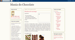 Desktop Screenshot of amaniadochocolate.blogspot.com