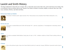 Tablet Screenshot of lasickiandsmithhistory.blogspot.com