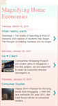 Mobile Screenshot of insightsofhomeeconomics.blogspot.com
