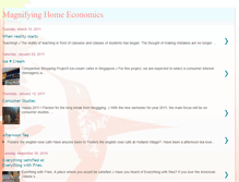 Tablet Screenshot of insightsofhomeeconomics.blogspot.com