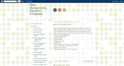 Desktop Screenshot of china-manufacturers-seo.blogspot.com
