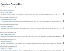 Tablet Screenshot of cynicism-personified.blogspot.com