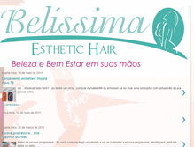 Tablet Screenshot of belissimaesthetichairju.blogspot.com