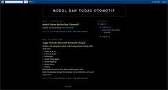 Desktop Screenshot of moduldantugasotomotif.blogspot.com