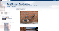 Desktop Screenshot of bicicletasclasicas.blogspot.com