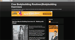 Desktop Screenshot of bodybuiltbetter.blogspot.com