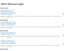 Tablet Screenshot of 100ftethernetcable.blogspot.com