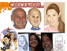 Tablet Screenshot of caricaturasaovivo.blogspot.com