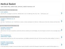 Tablet Screenshot of medical-basket.blogspot.com