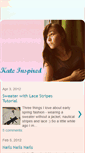 Mobile Screenshot of kate-inspired.blogspot.com