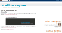 Desktop Screenshot of elultimovaquero.blogspot.com