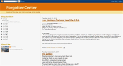 Desktop Screenshot of forgottencenter.blogspot.com