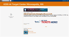 Desktop Screenshot of kiss-targetcenter-minneapolismn.blogspot.com