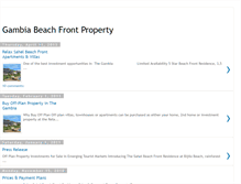 Tablet Screenshot of gambia-beach-property.blogspot.com