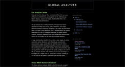 Desktop Screenshot of global-analyzer.blogspot.com