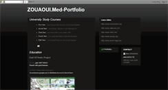 Desktop Screenshot of mzouaoui.blogspot.com