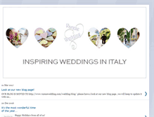 Tablet Screenshot of get-married-in-italy.blogspot.com