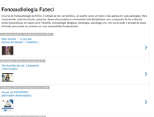 Tablet Screenshot of fonoaudiologiafateci.blogspot.com