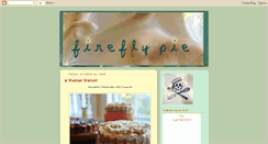 Desktop Screenshot of fireflypie.blogspot.com