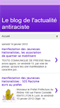 Mobile Screenshot of actualiteantiraciste.blogspot.com