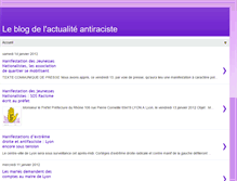 Tablet Screenshot of actualiteantiraciste.blogspot.com