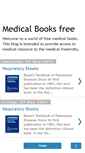 Mobile Screenshot of freemedicalbooksresource.blogspot.com