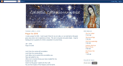 Desktop Screenshot of galacticcatholicuniverse.blogspot.com