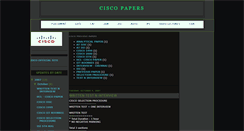 Desktop Screenshot of ciscopapers.blogspot.com