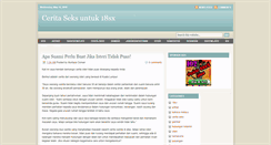 Desktop Screenshot of ceritaseks18sx.blogspot.com