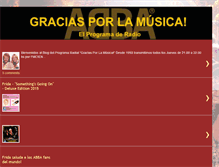 Tablet Screenshot of graciasporlamusica.blogspot.com