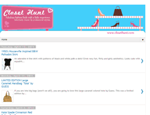 Tablet Screenshot of closethunt.blogspot.com